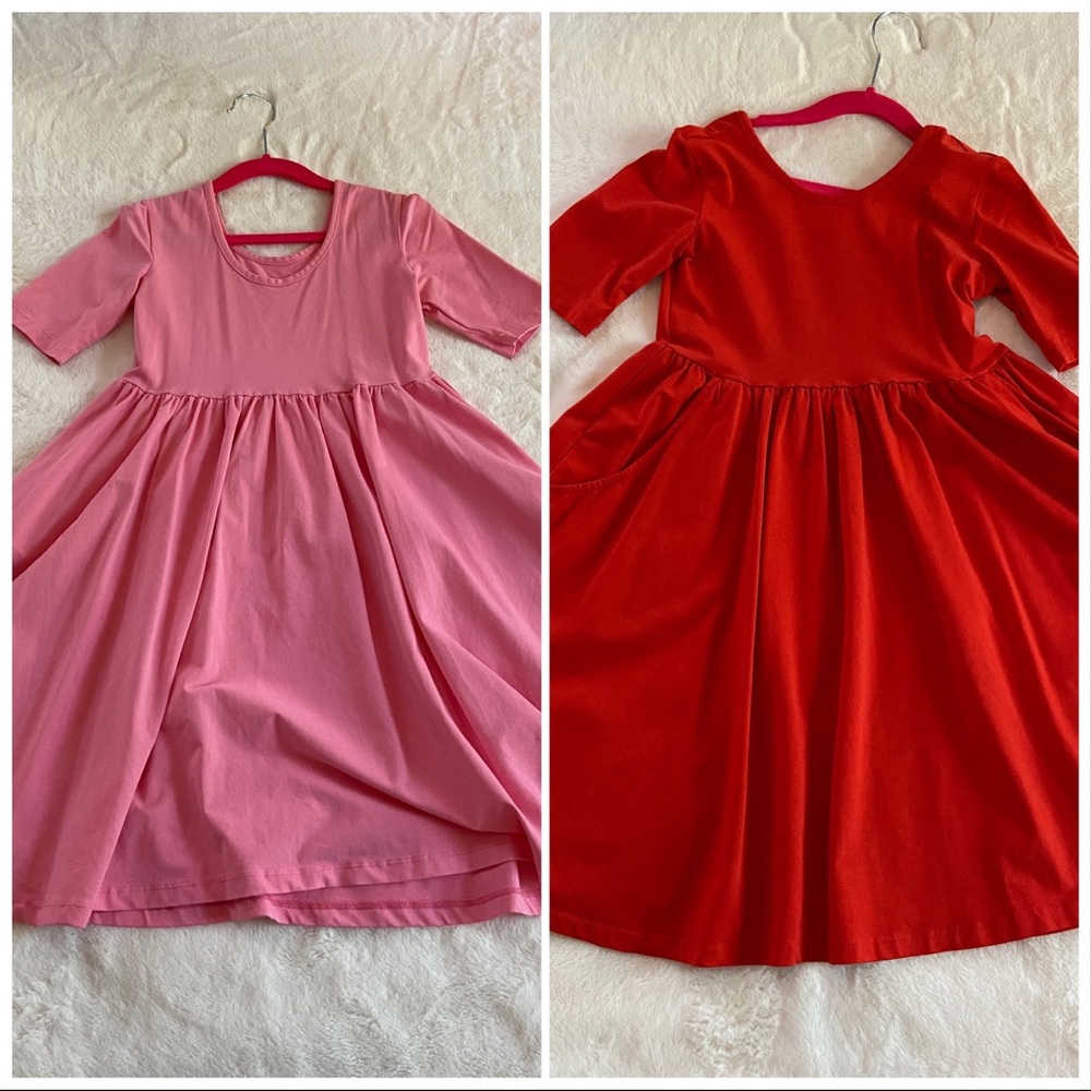 Hanna Andersson Swing Dress, size 130cm (8)